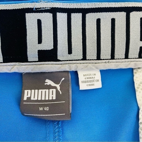 Puma Light Blue Golf Shorts Size 40W - Picture 8 of 8